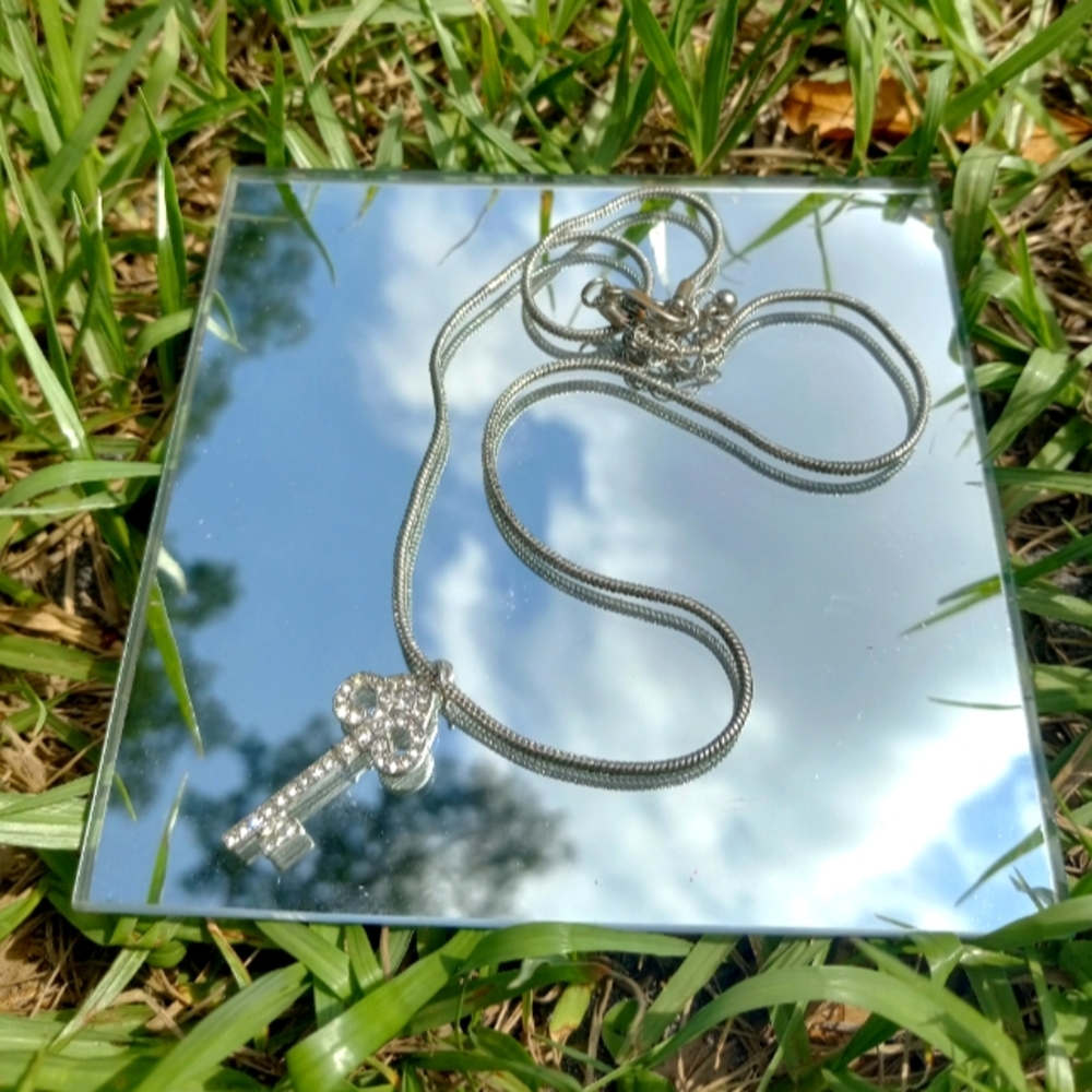 Diamond Key Necklace